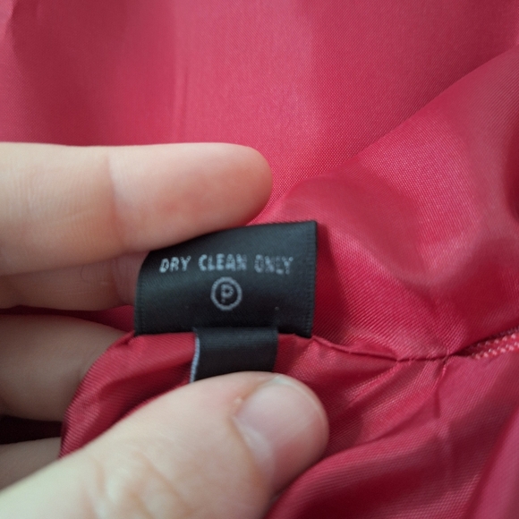 Lafayette 148 New York Magenta Mermaid Floral Skirt - Picture 7 of 7